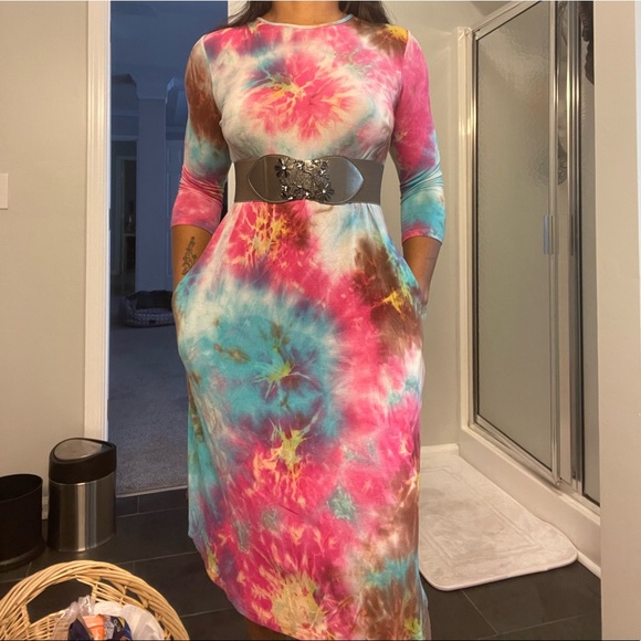Tie Dye Dress 